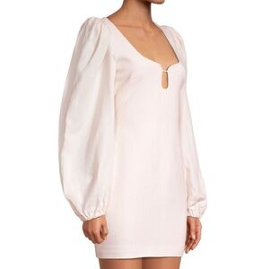 Significant Other Fara Linen Blend Mini Dress